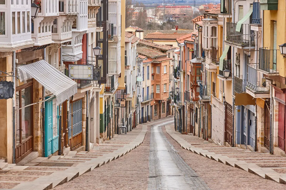 Calle Balborraz en Zamora